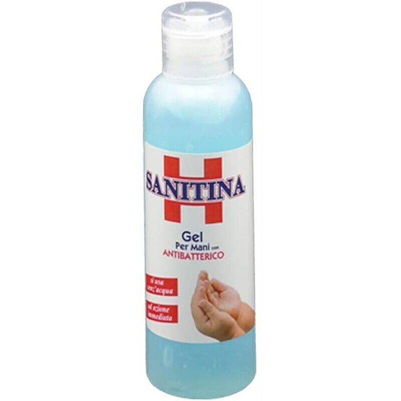 SANITINA GEL MANI IDROALCOLICO SENZA RISCIACQUO CON 60% ALCOOL 5 X 125 ML