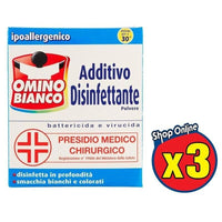 OMINO BIANCO ADDITIVO DISINFETTANTE 3 X 450 GR