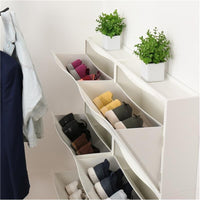 SET 2 SCARPIERE BIANCHE + 2 SCARPIERE TORTORA 51 X 17 X H39 CM