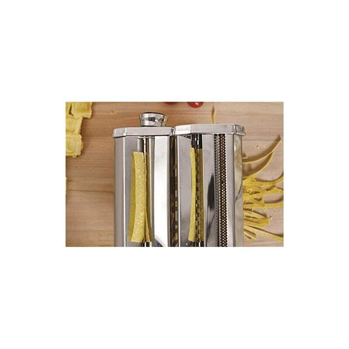 MAURY'S MACCHINA PER LA PASTA IN ACCIAIO INOX PER SFOGLIA DA 150 MM
