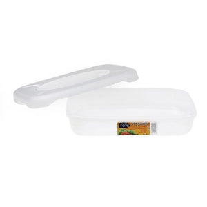 SET 6 CONTENITORI ERMETICI FRIGOBELLA RETTANGOLARI 1.15 LITRI