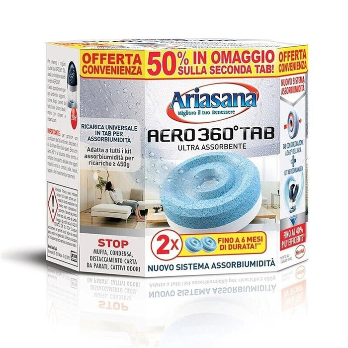ARIASANA RICARICHE AERO ASSORBIUMIDITÀ 2 X 450 GR INODORE