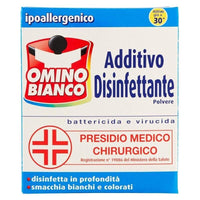 OMINO BIANCO ADDITIVO DISINFETTANTE 9 X 450 GR