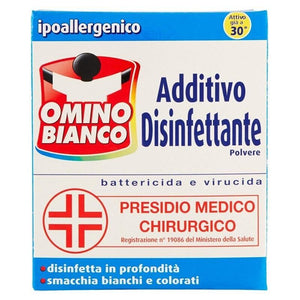 OMINO BIANCO ADDITIVO DISINFETTANTE 9 X 450 GR