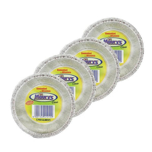 MAURY'S SET DA 4 CONTENITORI ROTONDI IN ALLUMINIO PER DOLCI