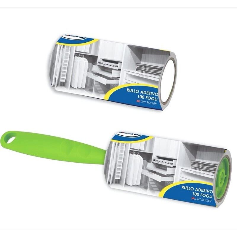 MAURY'S 3 SPAZZOLE LEVAPELUCCHI + 3 ROLLER DA 100 FOGLI (TOTALE 6 ROLLER ADESIVI)