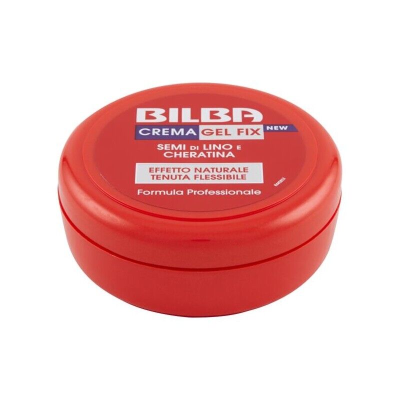 BILBA CREMA GEL FIX FISSAGGIO CAPELLI SEMI DI LINO E CHERATINA 100ML