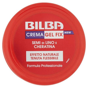 BILBA CREMA GEL FIX FISSAGGIO CAPELLI SEMI DI LINO E CHERATINA 100ML