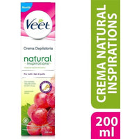 VEET CREMA DEPILATORIA CORPO 200 ML NATURAL OLIO SEMI D'UVA
