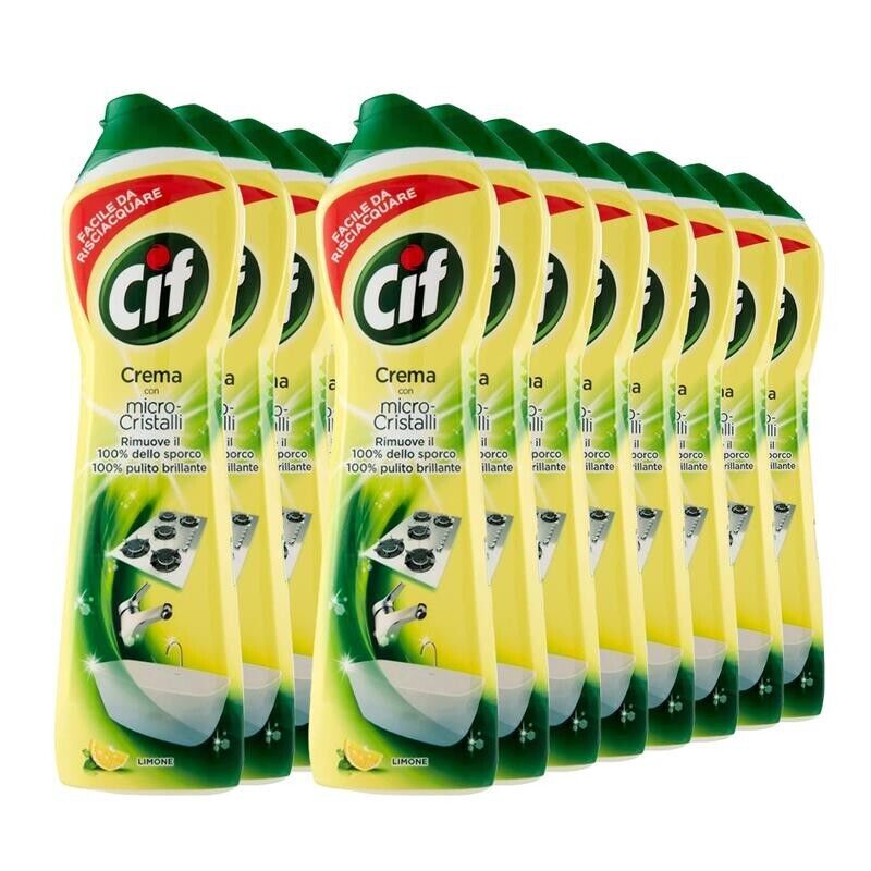 SET 16 CONFEZIONI CIF CREMA 500 ML AL LIMONE