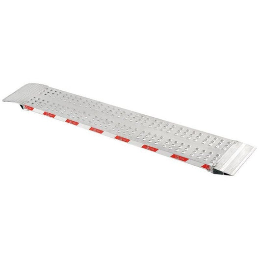 RAMPA IN ALLUMINIO FISSA PEDANA DI SCARICO 150 X 20 CM