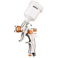 BRIXO AEROGRAFO CON SERBATOIO SUPERIORE E UGELLO IN OTTONE 100 CC FORO 0,8 MM