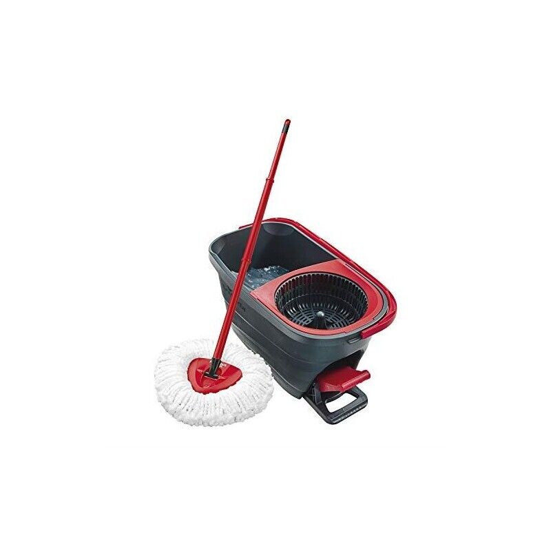 VILEDA TURBO SMART SISTEMA LAVAPAVIMENTI ROTANTE CON MANICO E SECCHIO