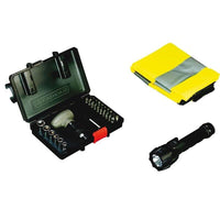 BLACK + DECKER VALIGETTA SET PER AVVITARE 30 PZ CON GILET E TO