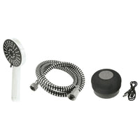 BRIXO KIT DOCCIA MUSIC CON CASSA BLUETOOTH SHOWER CROMO