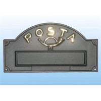 PLACCHE BUCALETTERE ANTICA GHISA A3/GH