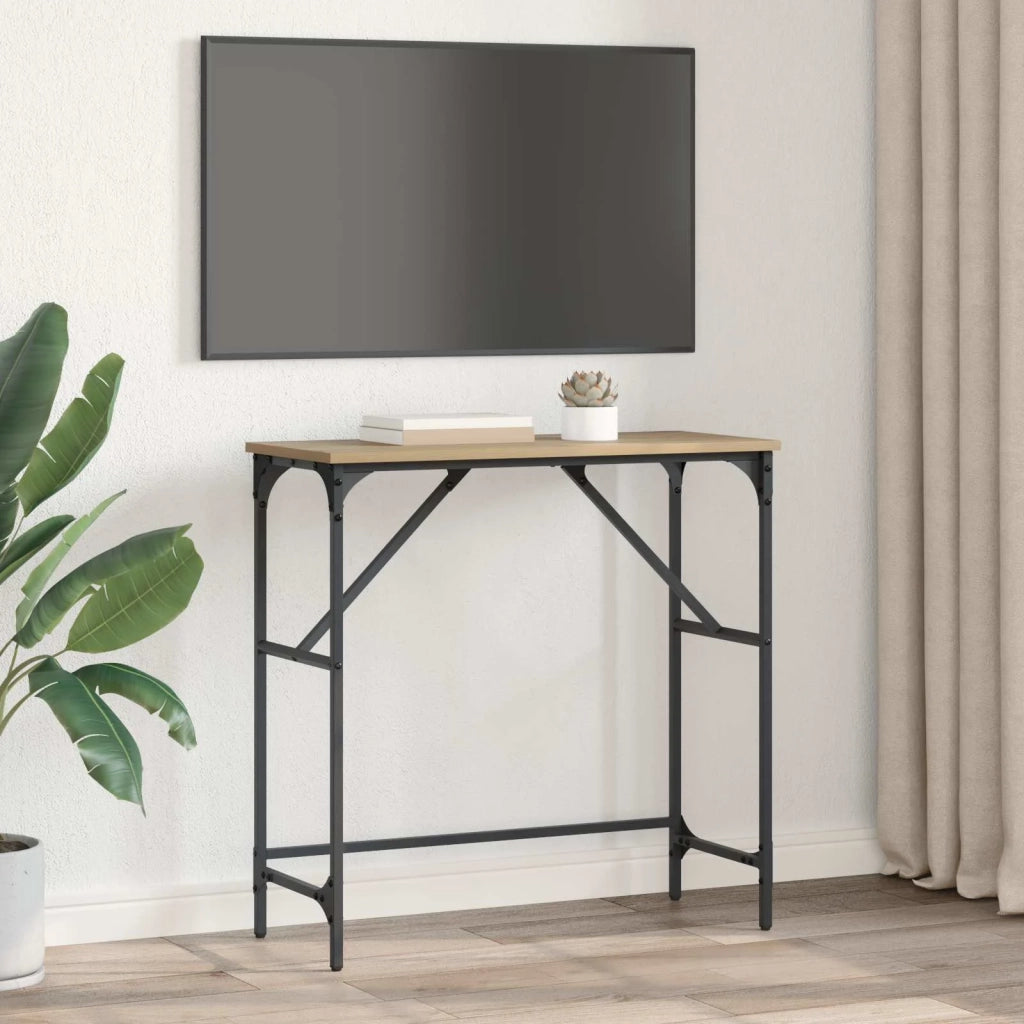 Tavolo consolle Rovere artigianale 75 x 32 x 75 cm 882209