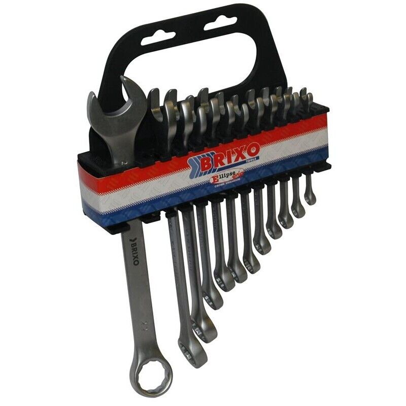 BRIXO CHIAVI COMBINATE IN SET DA 12 PEZZI