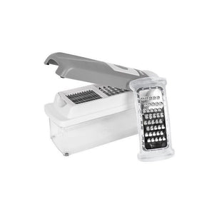 MAURY'S AFFETTA & GRATTUGIA MULTIUSO CON LAME IN ACCIAIO