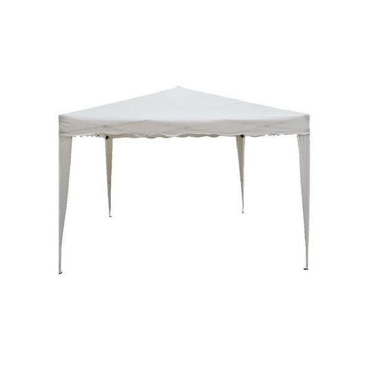 CAMEL GAZEBO PIEGHEVOLE IN ACCIAIO RICHIUDIBILE 3 X 3 METRI BIANCO