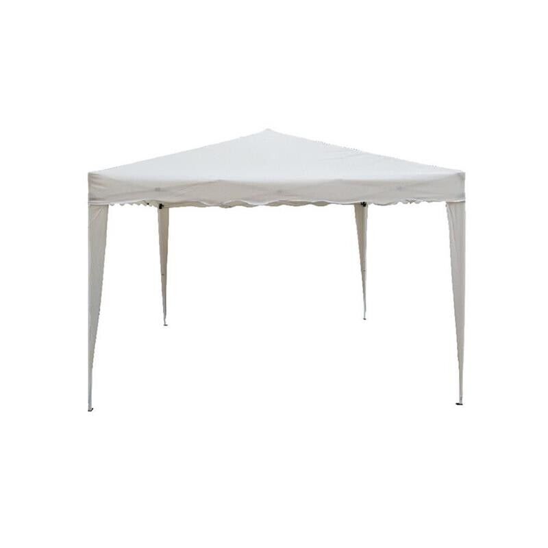 CAMEL GAZEBO PIEGHEVOLE IN ACCIAIO RICHIUDIBILE 3 X 3 METRI BIANCO
