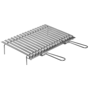 EL GAUCHO GRIGLIA PER BARBECUE IN ACCIAIO INOX 50 X 35 CM