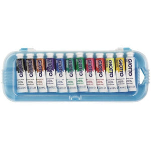 GIOTTO TEMPERA EXTRA IN TUBETTO 7.5 ML 12 COLORI ASSORTITI