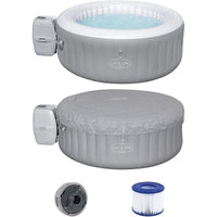 BESTWAY 60037 MINIPISCINA IDROMASSAGGIO GONFIABILE LAY-Z-SPA SANTA LUCIA AIRJET 170 X 66 CM