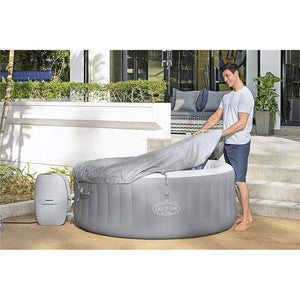 BESTWAY 60037 MINIPISCINA IDROMASSAGGIO GONFIABILE LAY-Z-SPA SANTA LUCIA AIRJET 170 X 66 CM