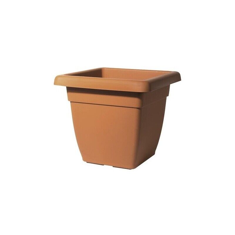 ATHENA VASO DI PLASTICA QUADRATO PER PIANTE 35 X 35 X H30 CM