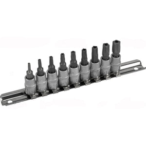 SET BUSSOLE A STELLA 5 PUNTE PENTALOBATE 9PZ DEBIMETRO FLUSSOMETRO FORO TS10-TS50 1/4" CONDOR 04.1108