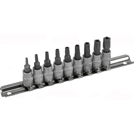 SET BUSSOLE A STELLA 5 PUNTE PENTALOBATE 9PZ DEBIMETRO FLUSSOMETRO FORO TS10-TS50 1/4" CONDOR 04.1108