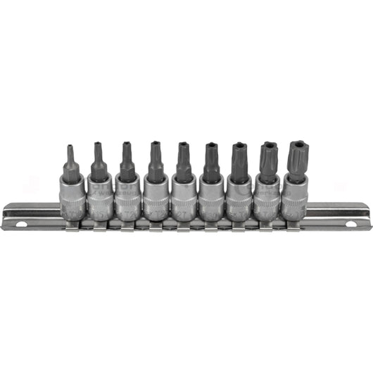 SET BUSSOLE A STELLA 5 PUNTE PENTALOBATE 9PZ DEBIMETRO FLUSSOMETRO FORO TS10-TS50 1/4" CONDOR 04.1108