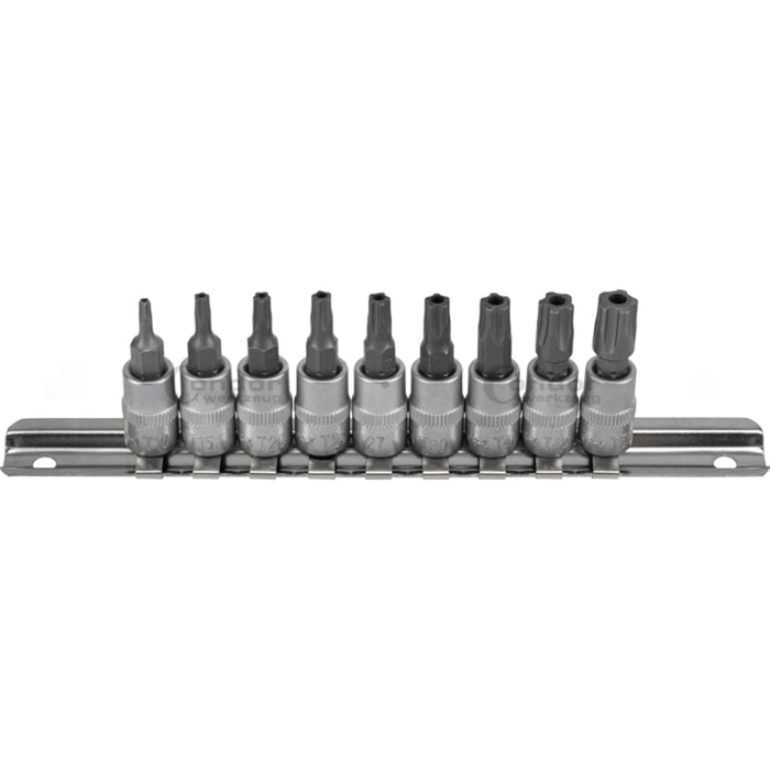 SET BUSSOLE A STELLA 5 PUNTE PENTALOBATE 9PZ DEBIMETRO FLUSSOMETRO FORO TS10-TS50 1/4" CONDOR 04.1108