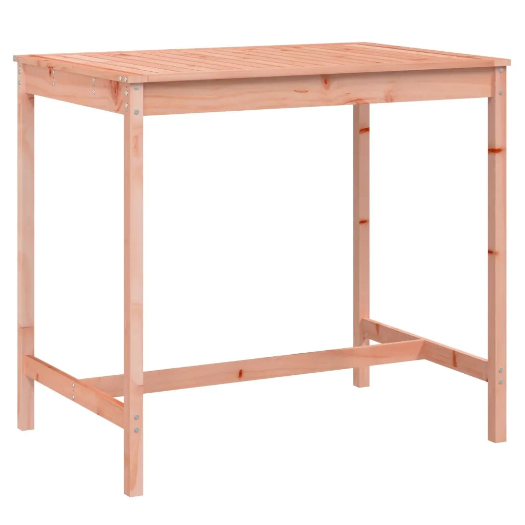 Tavolo da Giardino 121x82,5x110cm in Legno Massello di Douglas 824093
