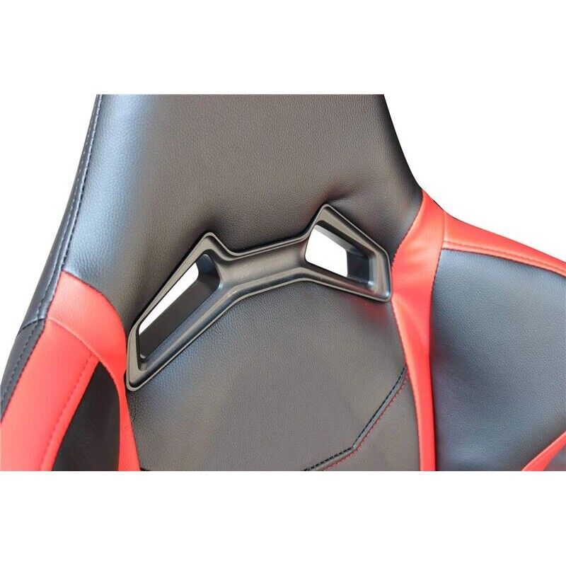 POLTRONA DA GAMING FALLOUT ROSSA E NERA CON POGGIA BRACCIA