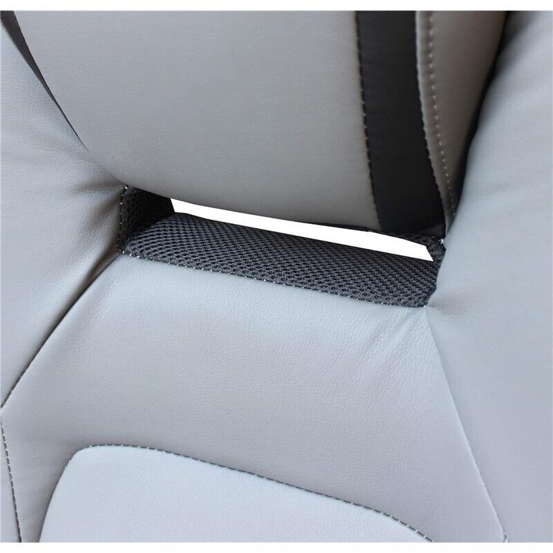 POLTRONA DA GAMING GTA IN COLORE GRIGIO CHIARO