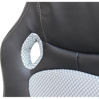 POLTRONA DA GAMING UNCHARTED GRIGIA E NERA