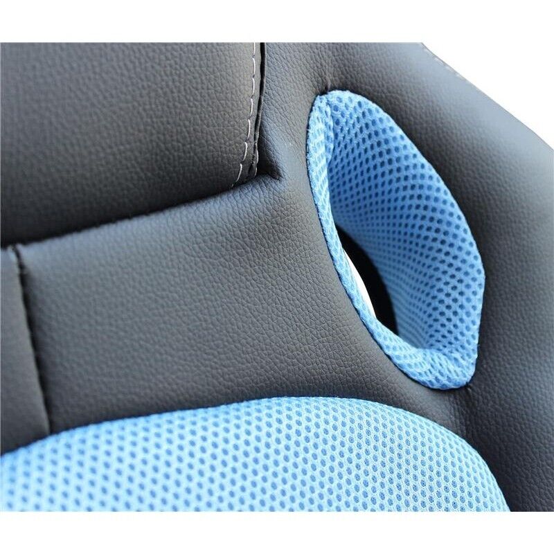 POLTRONA DA GAMING UNCHARTED BLU E NERA