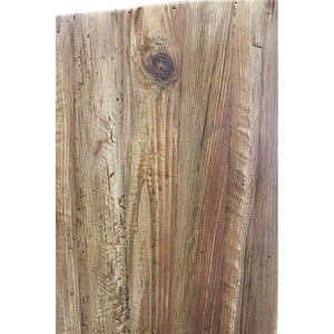 MOBILE ELVIN IN LEGNO DI PINO RICICLATO CON 2 RIPIANI E VETRINA AD ANTE