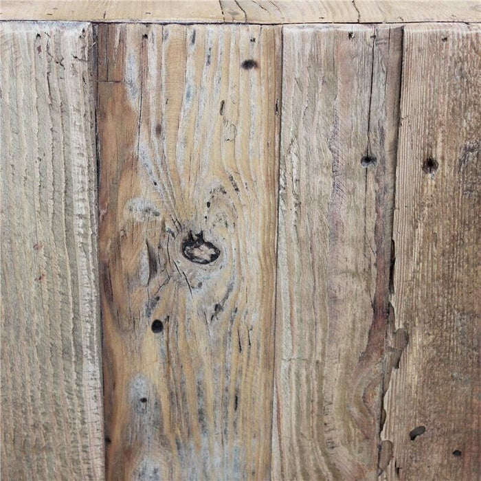 CREDENZA ADAM IN LEGNO DI PINO RICICLATO CON 4 CASSETTI 120 X 40 X H90 CM