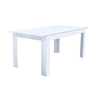 TAVOLO GEMMA ALLUNGABILE 160/200 X 90 X H75 CM BIANCO