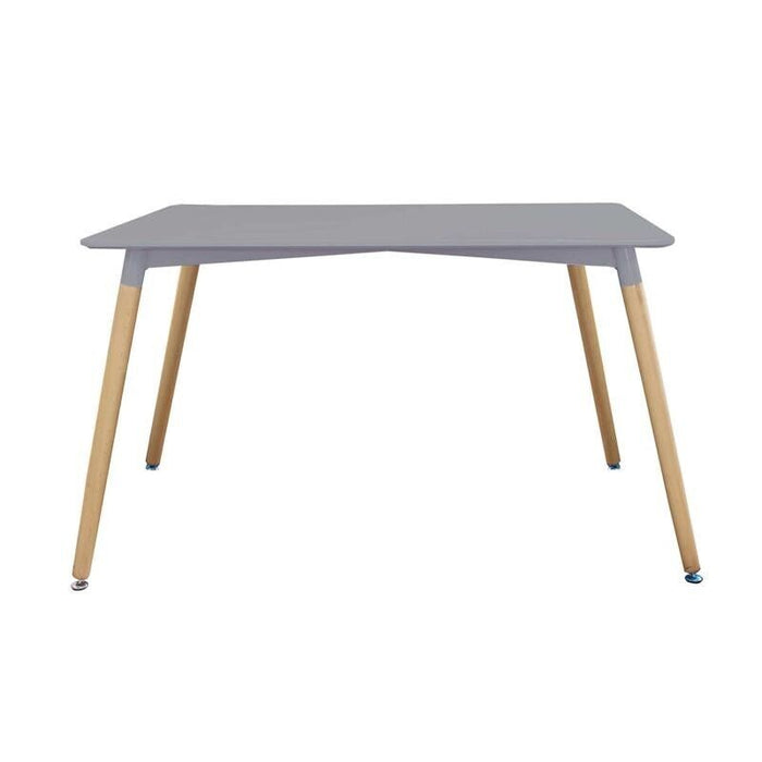 TAVOLO LIONE IN MDF E ABS 140 X 80 X H75 CM IN COLORE GRIGIO