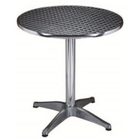 TAVOLO DA BAR TONDO 70 X H 70 CM WATERPROOF IN ALLUMINIO