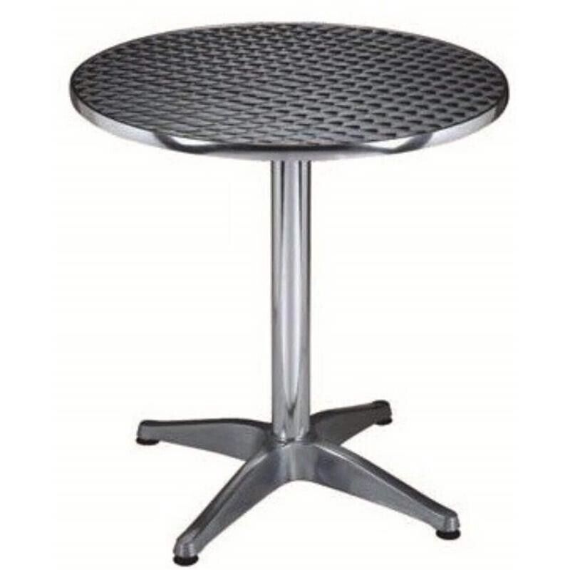 TAVOLO DA BAR TONDO 70 X H 70 CM WATERPROOF IN ALLUMINIO