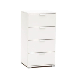 MOBILETTO A CASSETTIERA CON 4 CASSETTI BIANCO 45 X 38 X H85 CM