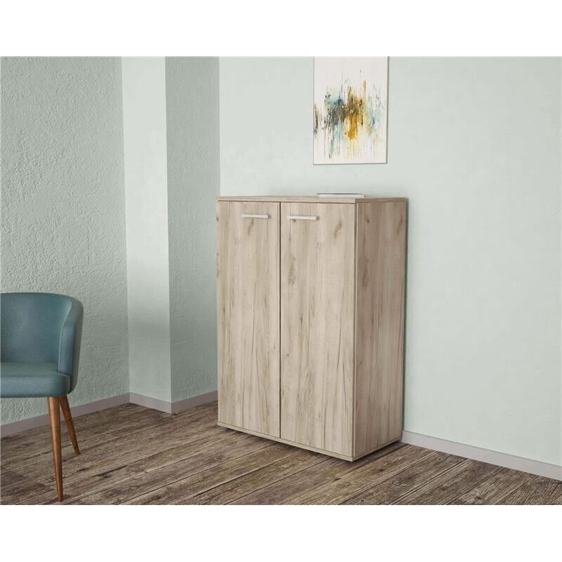 MOBILETTO RIVER CON 2 ANTE 68 X 34 X H93,5 CM IN COLORE OLMO