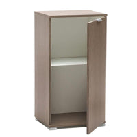 MOBILETTO CON ANTA IN COLORE ROVERE GRIGIO 45 X 38 X H85 CM