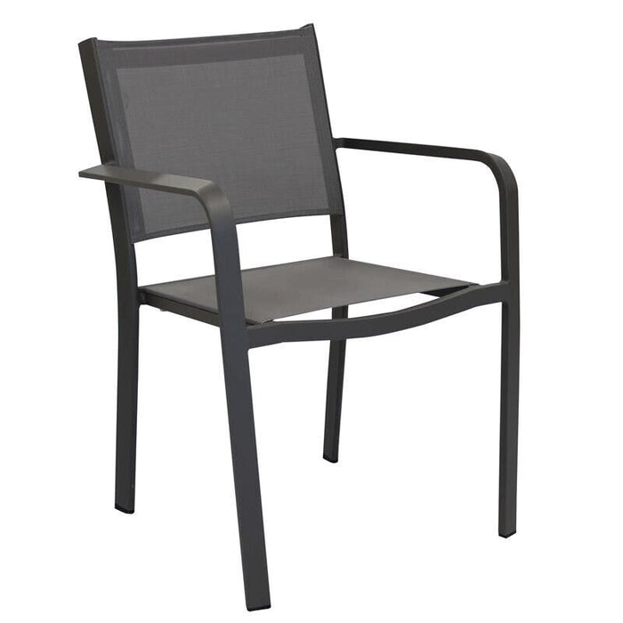 SEDIA ZANTE IMPILABILE IN COLORE TAUPE