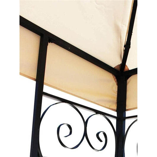 GAZEBO BOSTON CON STRUTTURA IN ACCIAIO 3 X 3 MT